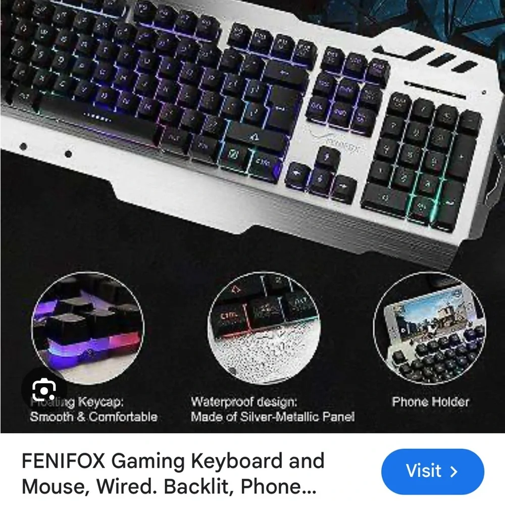Fenifox Gaming Keyboard